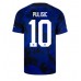 Verenigde Staten Christian Pulisic #10 Voetbalkleding Uitshirt WK 2022 Korte Mouwen